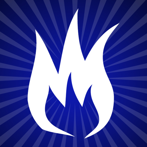 Fire Flame Iron on Transfer